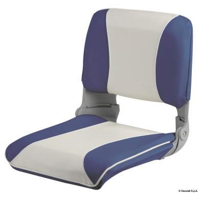 Siège rabattable rembourrage amovible blanc/bleu | EAN 8033137149245 Ref 48.402.03