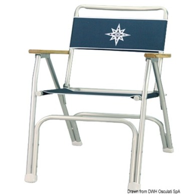 Chaise pliante Beach bleu navy | EAN 8033137007750 Ref 48.353.01