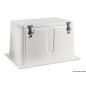 
Coffre réservoir VTR blanc 59x43x37h cm 
