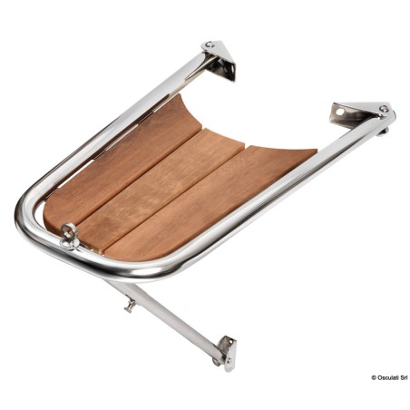 Delphinière AISI 316/teck mod. simple | EAN 8033137150500 Ref 48.471.01
