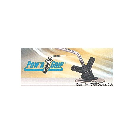 Support montage MAGMA sur porte cannes Ø 22/25mm | EAN 88379101757 Ref 48.512.03