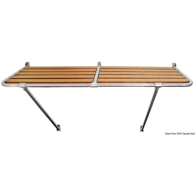 Passerelle arrière 130 x 55 cm | EAN 8033137150043 Ref 48.420.10