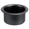 
Porte-verre, porte-canettes inox noir 
