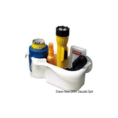 Porte-objet plastique blanche Cruiser Caddy | EAN 8033137045448 Ref 48.438.53
