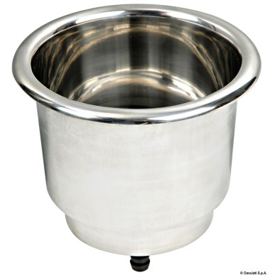 Porte-verre inox + drainage | EAN 8033137150326 Ref 48.430.01
