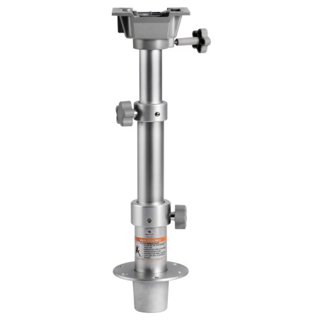 Pied table tri-télescopique amovible 290/690 mm | EAN 8033137150180 Ref 48.421.01