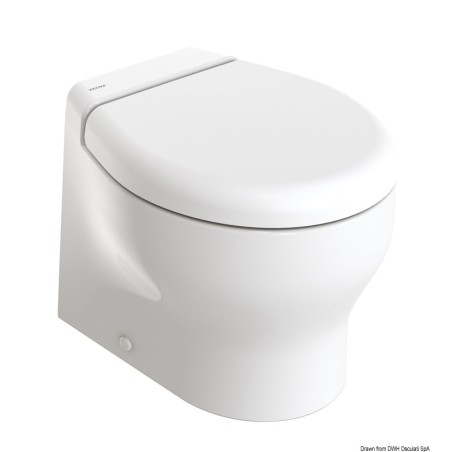 WC électrique TECMA Elegance Short 2G 24V Deep Bowl dessous plancher  Ref 50.227.35