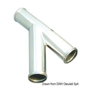 Raccord Y évacuation WC | EAN 8033137153754 Ref 50.237.02