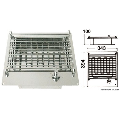 Barbecue électrique compact | EAN 8033137154263 Ref 50.382.00