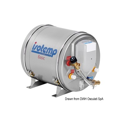 Chauffe-eau ISOTEMP Indel Webasto Marine 24 l | EAN 8033137154133 Ref 50.291.25