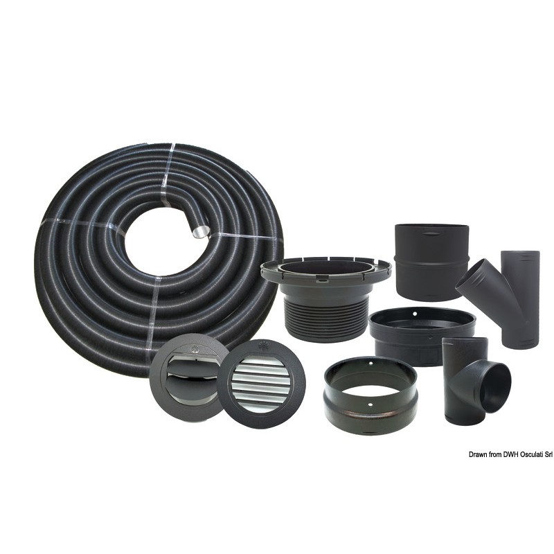 
Kit pour radiateur air AUTOTERM AIR 4D 4 sorties 
