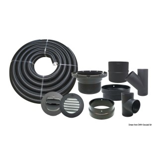 Kit radiateur air AUTOTERM AIR 4D 3 sorties  Ref 50.254.63