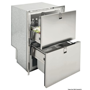 Réfrigérateur/congelateur ISOTHERM IndelDR160 inox | EAN 8033137154751 Ref 50.826.12