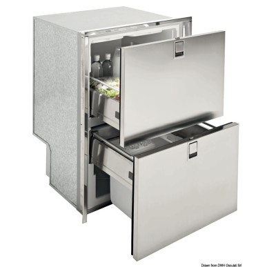 Réfrigérateur/congelateur ISOTHERM IndelDR160 inox | EAN 8033137154751 Ref 50.826.12