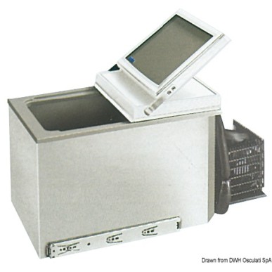 Réfrigérateur ISOTHERM BI29 inox 12/24 V | EAN 8053670381056 Ref 50.826.02
