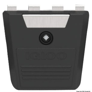 Serrure plastique/inox glacières IGLOO  Ref 50.559.11