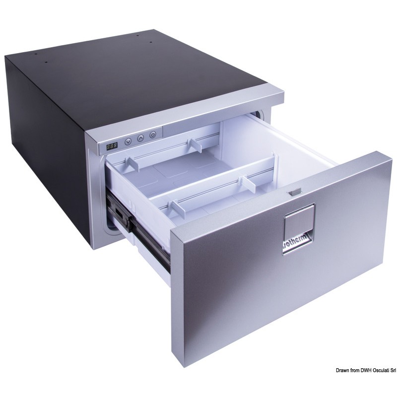 
Réfrigérateur  tiroir ISOTHERM DR30 12/24V argent 
