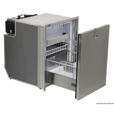 Réfrigérateur ISOTHERM DR130 inox 12/24 V | EAN 8033137154737 Ref 50.826.08
