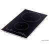 
Plan cuisson vitrocéramique  induction 2 feux 
