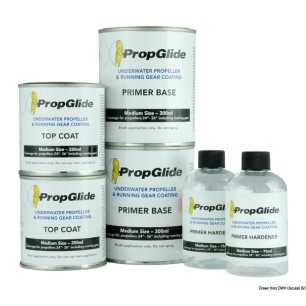 Peinture silicone hélices+ pièces métalliques PROPGLIDE® Ref 65.894.04