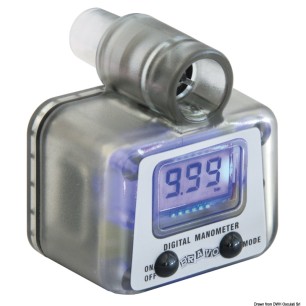 Manomètre numérique 0-999 mbar 9 V | EAN 8033137170492 Ref 66.446.75