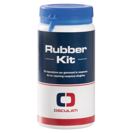 Kit réparation canot neoprene Neptune gris RAL7046 | EAN 8033137170232 Ref 66.237.06