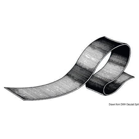 Profil quille 90x2 mm gris | EAN 8033137169939 Ref 66.020.00