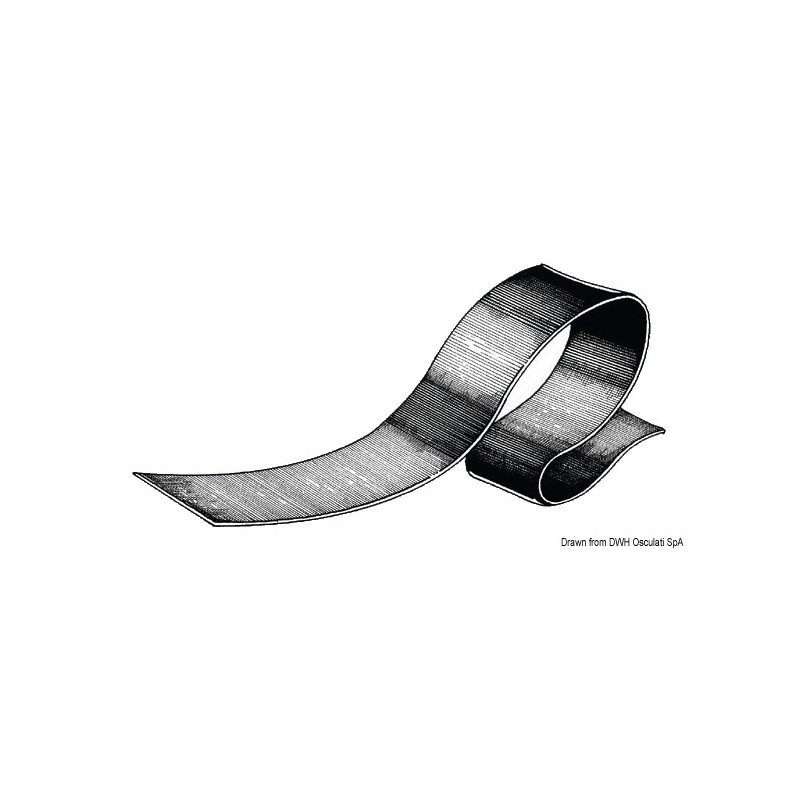 
Profil quille 80x3 mm noir 
