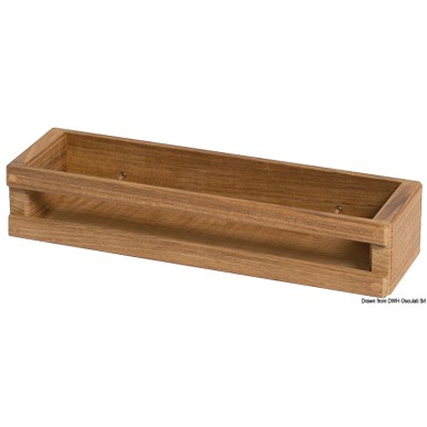 Récipient teck 290x83x55 mm | EAN 8033137173721 Ref 71.519.00