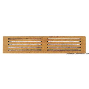 Façade protection teck 445x100 mm | EAN 8033137173615 Ref 71.396.30