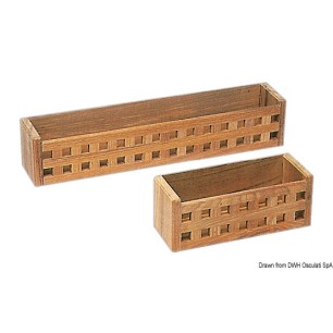 Récipient multifonction teck 250x100x100 mm | EAN 8033137173707 Ref 71.514.00