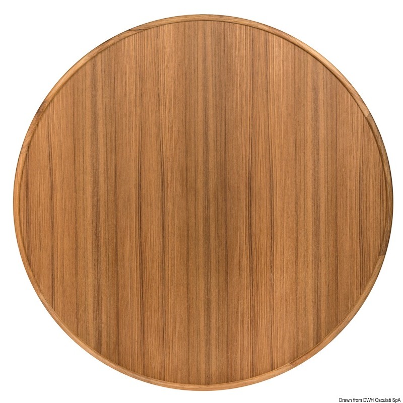 
Plans de table teck ARC Ø 80 cm 
