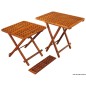 
Rallonge table teck 
