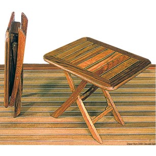 Table pliable teck 50x40 cm | EAN 8719497022601 Ref 71.305.20