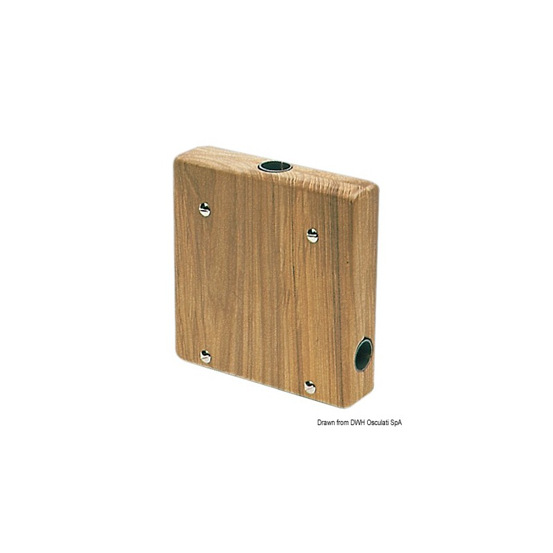
Support moteur teck 175x175x45 mm 
