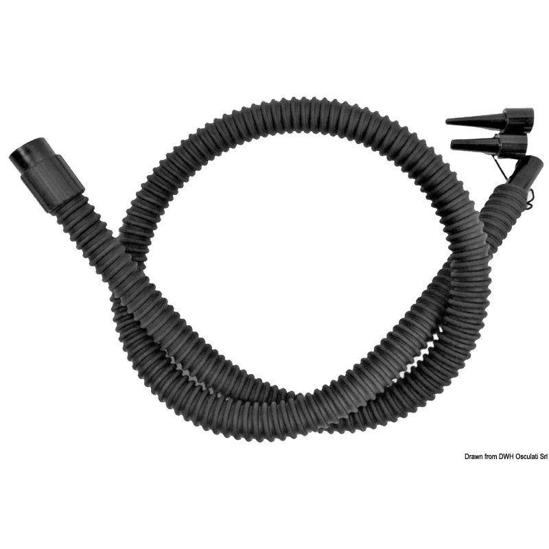 Tuyau de gonflage de 4 mètres pour Gonfleur GE22RC + raccords Tuyau de gonflage de 4 mètres pour Gonfleur GE22RC + raccords