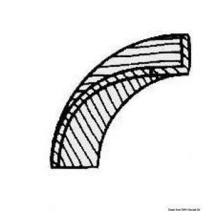 Profile concave 71.028.00 | EAN 8033137173028 Ref 71.030.00