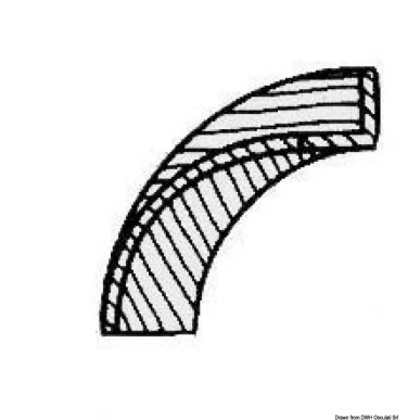Profile concave 71.028.00 | EAN 8033137173028 Ref 71.030.00