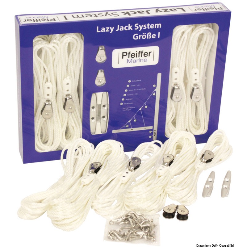 
Lazy Jack KIT PFEIFFER jusqu' 30 pieds 
