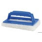 
Brosse abrasive en nylon avec manche 
