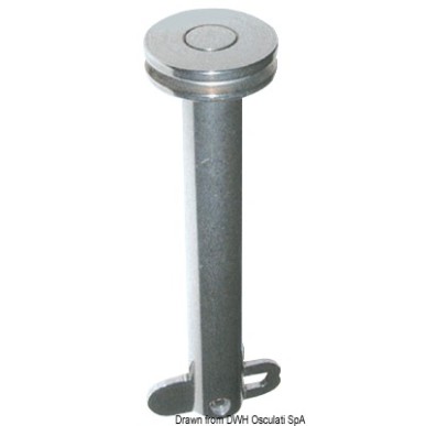 Goupille languette arrêt AISI 316 6 mm Ø 6 mm A | EAN 8033137125515 Ref 37.266.60