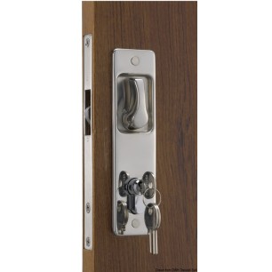 Serrure type Yale externe 16/38 mm fixation au ras | EAN 8033137126710 Ref 38.128.20