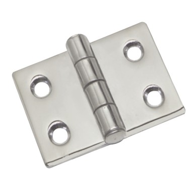 Charnière saillante 5mm AISI316 38x38 mm | EAN 8033137128370 Ref 38.283.00
