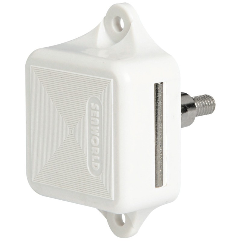 
Déclic  bouton MEDIUM blanc 
