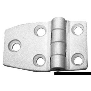 Charnière nylon reinforcé blanc 54x38 mm | EAN 8033137005800 Ref 38.823.71