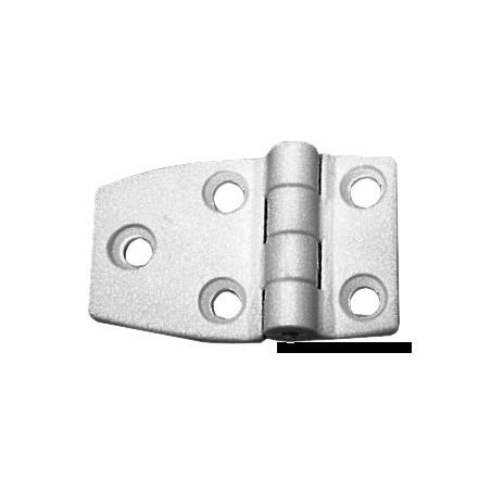 Charnière nylon reinforcé blanc 54x38 mm | EAN 8033137005800 Ref 38.823.71