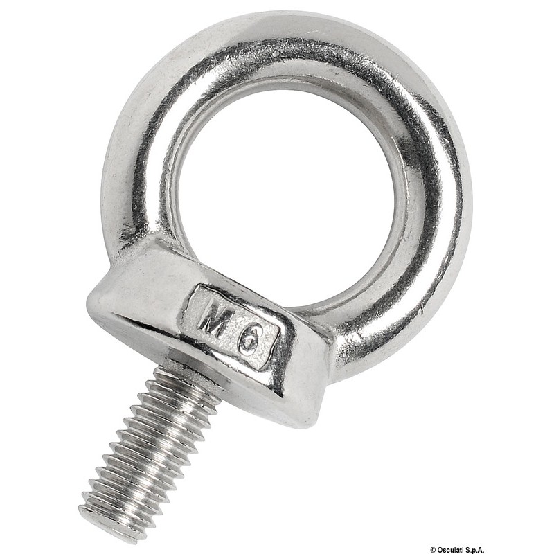 
Ecrou  œil moulé mâle AISI316 8 mm 
