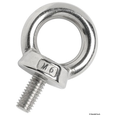 Ecrou œil moulé mâle AISI316 8 mm | EAN 8033137031120 Ref 39.158.08
