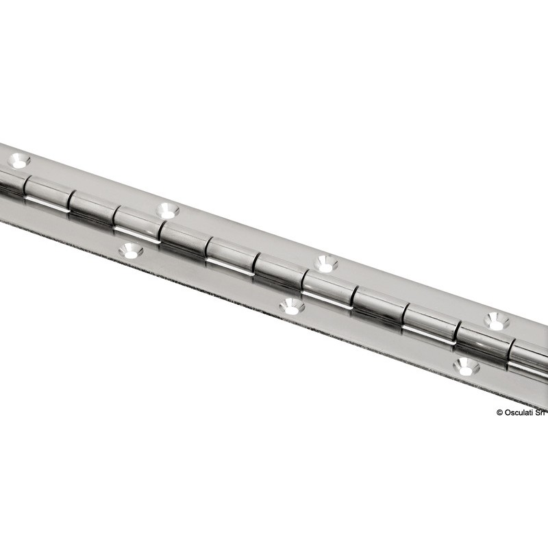 
Charnière barres 2m inox poli miroir 30 mm 
