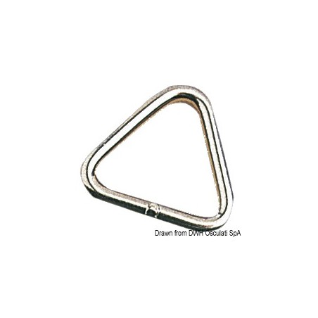 Anneau triangulaire 5x30 mm | EAN 8033137131042 Ref 39.600.00